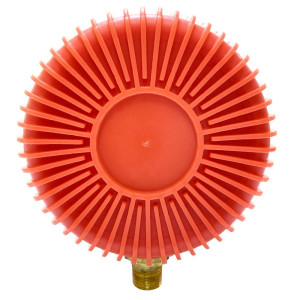Appli Parts APMG-GA1H Esfera Alta Compatible con R410A, para Manometro 1/4 pulg SAE, Escala Dual Presion Kpa/psi, Escala Dual Temperatura Fahrenheit/Centigrados