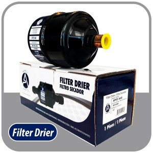 Appli Parts APFD-164S Filtro Secador 1/2 pulg para linea Liquido para Sistemas de Refrigeracion y aire acondicionado 164S ODF Soldable Universal Unidireccional 178mm Largo 76mm Ancho Appli Parts APFD-164S Filtro Secador 1/2 pulg para linea Liquido para Sistemas de Refrigeracion y aire acondicionado 164S ODF Soldable Universal Unidireccional 178mm Largo 76mm Ancho