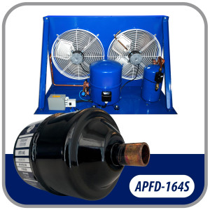 Appli Parts APFD-164S Filtro Secador 1/2 pulg para linea Liquido para Sistemas de Refrigeracion y aire acondicionado 164S ODF Soldable Universal Unidireccional 178mm Largo 76mm Ancho Appli Parts APFD-164S Filtro Secador 1/2 pulg para linea Liquido para Sistemas de Refrigeracion y aire acondicionado 164S ODF Soldable Universal Unidireccional 178mm Largo 76mm Ancho