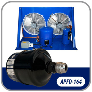 Appli Parts APFD-164 Filtro Secador 1/2 pulg para linea Liquido para Sistemas de Refrigeracion y aire acondicionado 164 SAE Rosca Universal Unidireccional 178mm Largo 76mm Ancho
 Appli Parts APFD-164 Filtro Secador 1/2 pulg para linea Liquido para Sistemas de Refrigeracion y aire acondicionado 164 SAE Rosca Universal Unidireccional 178mm Largo 76mm Ancho