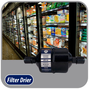 Appli Parts APFD-164 Filtro Secador 1/2 pulg para linea Liquido para Sistemas de Refrigeracion y aire acondicionado 164 SAE Rosca Universal Unidireccional 178mm Largo 76mm Ancho
 Appli Parts APFD-164 Filtro Secador 1/2 pulg para linea Liquido para Sistemas de Refrigeracion y aire acondicionado 164 SAE Rosca Universal Unidireccional 178mm Largo 76mm Ancho