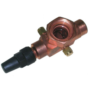Danfoss 8168030 V05 1-1/4 pulg Rotolock x 7/8 ODF Soldable, Valvula de Servicio para Compresores Danfoss 8168030 V05 1-1/4 pulg Rotolock x 7/8 ODF Soldable, Valvula de Servicio para Compresores