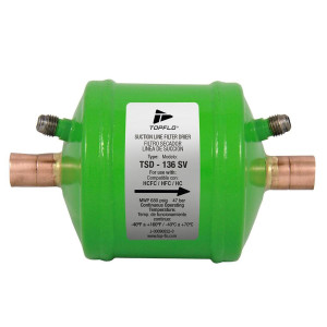 Toplo TSD-136 SV 3/4 pulg Filtro Secador de Succion Soldable para Sistemas de Refrigeracion y Aire Acondicionado Toplo TSD-136 SV 3/4 pulg Filtro Secador de Succion Soldable para Sistemas de Refrigeracion y Aire Acondicionado