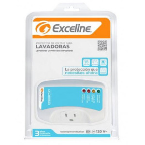 Exceline GSM-LV120 V, Protector de Voltaje para Lavadoras Exceline GSM-LV120 V, Protector de Voltaje para Lavadoras