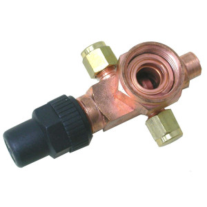 Danfoss 8168027 V01 1 pulg Rotolock x 3/8 ODF Soldable, Valvula de Servicio para Compresores Danfoss 8168027 V01 1 pulg Rotolock x 3/8 ODF Soldable, Valvula de Servicio para Compresores