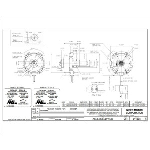 US Motor 4-25w 1550-1725 rpm, 4 polos, 1 eje, Cerramiento, TEAO Rescue ECM Multivelocidad CWOSE 115-230V/50/60Hz/1Ph EC5411E M035TBF0124013B
 US Motor 4-25w 1550-1725 rpm, 4 polos, 1 eje, Cerramiento, TEAO Rescue ECM Multivelocidad CWOSE 115-230V/50/60Hz/1Ph EC5411E M035TBF0124013B
