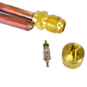 Appli Parts APFD-115S Filtro Secador con conexion 1/4 x 1/4 pulg 15 gramos, con valvula de gusanillo, para uso en sistema de refrigeracion y aire acondicionado Appli Parts APFD-115S Filtro Secador con conexion 1/4 x 1/4 pulg 15 gramos, con valvula de gusanillo, para uso en sistema de refrigeracion y aire acondicionado