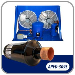 Appli Parts APFD-309S Filtro Secador 1-1/8 pulg para linea Liquido para Sistemas de Refrigeracion y aire acondicionado 309S ODF Soldable Universal Unidireccional 280mm Largo 76mm Ancho Appli Parts APFD-309S Filtro Secador 1-1/8 pulg para linea Liquido para Sistemas de Refrigeracion y aire acondicionado 309S ODF Soldable Universal Unidireccional 280mm Largo 76mm Ancho