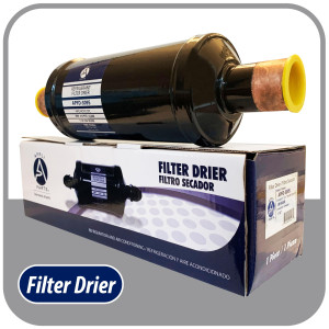 Appli Parts APFD-309S Filtro Secador 1-1/8 pulg para linea Liquido para Sistemas de Refrigeracion y aire acondicionado 309S ODF Soldable Universal Unidireccional 280mm Largo 76mm Ancho Appli Parts APFD-309S Filtro Secador 1-1/8 pulg para linea Liquido para Sistemas de Refrigeracion y aire acondicionado 309S ODF Soldable Universal Unidireccional 280mm Largo 76mm Ancho