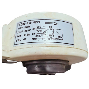 Motor A.A. Evaporador Ydk-14-4d1 110v Motor A.A. Evaporador Ydk-14-4d1 110v