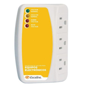 Protector De Equipos Electronicos 110V Exceline GSM-E120 Protector De Equipos Electronicos 110V Exceline GSM-E120