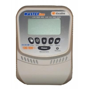Programador Horario 3.5amp Exceline GTC-B1CMV 110v/220v Programador Horario 3.5amp Exceline GTC-B1CMV 110v/220v
