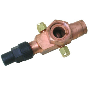 Danfoss 8168028 V02 1-3/4 pulg Rotolock x 1-1/8 ODF Soldable, Valvula de Servicio para Compresores Danfoss 8168028 V02 1-3/4 pulg Rotolock x 1-1/8 ODF Soldable, Valvula de Servicio para Compresores