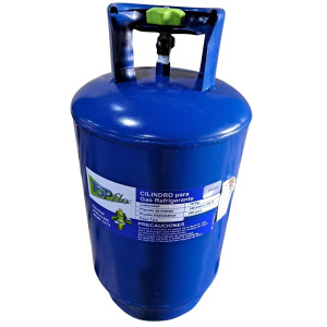 Bombona Para Gas R12/Mo49, 10 Kilos Topflo (Azul) Bombona Para Gas R12/Mo49, 10 Kilos Topflo (Azul)