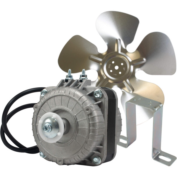 Appli Parts APFM-101E Motor Ventilador Condensador y Evaporador 10W 115V 60Hz 0.65A, Incluye Aspa de Aluminio de 9in y Base de Montaje, Repuesto Universal para Equipos de Refrigeracion Comercial Appli Parts APFM-101E Motor Ventilador Condensador y Evaporador 10W 115V 60Hz 0.65A, Incluye Aspa de Aluminio de 9in y Base de Montaje, Repuesto Universal para Equipos de Refrigeracion Comercial