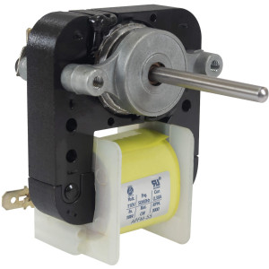 Appli Parts APFM-55 18 W Motor Ventilador, 110 V, 50/60 Hz, 0.38 A, 3000 rpm, rotacion CW remplazo Universal para Evaporadores, no incluye aspa