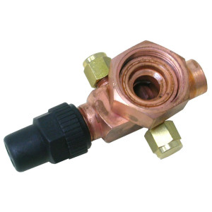 Danfoss 8168032 V07 1-3/4 pulg Rotolock x 7/8 ODF Soldable, Valvula de Servicio para Compresores Danfoss 8168032 V07 1-3/4 pulg Rotolock x 7/8 ODF Soldable, Valvula de Servicio para Compresores
