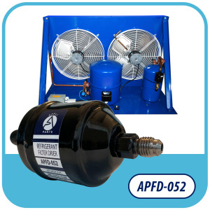 Appli Parts APFD-052 Filtro Secador 1/4 pulg para linea Liquido para Sistemas de Refrigeracion y aire acondicionado 052 SAE Rosca Universal Unidireccional 114mm Largo 51mm Ancho Appli Parts APFD-052 Filtro Secador 1/4 pulg para linea Liquido para Sistemas de Refrigeracion y aire acondicionado 052 SAE Rosca Universal Unidireccional 114mm Largo 51mm Ancho