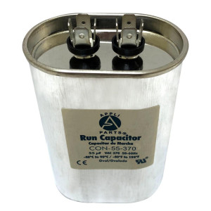 Appli Parts Condensador Capacitor de Marcha 55 Mfd uF (microfaradios) 370VAC CBB65 Universal Aire acondicionado y otras aplicaciones Ovalado UL E476928 7.1cm Ancho 4.5cm Prof 10.2cm Alto CON-55-370 Appli Parts Condensador Capacitor de Marcha 55 Mfd uF (microfaradios) 370VAC CBB65 Universal Aire acondicionado y otras aplicaciones Ovalado UL E476928 7.1cm Ancho 4.5cm Prof 10.2cm Alto CON-55-370
