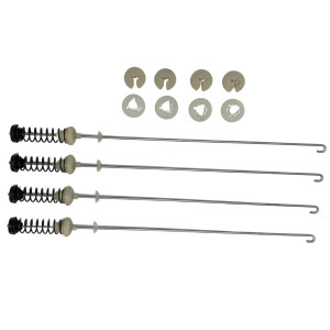 Whirlpool W910010044 Amortiguador Lavadora Original de 60cm 
Sirve: W10780048 W10257088 W10349191 W10257087 W10349193 W10748952 W10821948 W10257088