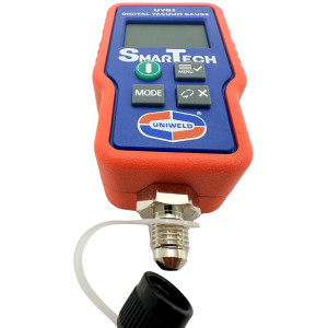 Uniweld UVG3 Vacuometro Digital Smartech con Pantalla Iluminada, Rango 0-15000 Micrones
Max presion 500psi, adaptador UVGA Incluido
Requiere 1 CR132AA Bateria (incluida) Uniweld UVG3 Vacuometro Digital Smartech con Pantalla Iluminada, Rango 0-15000 Micrones
Max presion 500psi, adaptador UVGA Incluido
Requiere 1 CR132AA Bateria (incluida)