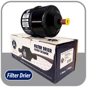 Appli Parts APFD-163S Filtro Secador 3/8 pulg para linea Liquido para Sistemas de Refrigeracion y aire acondicionado 163S ODF Soldable Universal Unidireccional 178mm Largo 76mm Ancho Appli Parts APFD-163S Filtro Secador 3/8 pulg para linea Liquido para Sistemas de Refrigeracion y aire acondicionado 163S ODF Soldable Universal Unidireccional 178mm Largo 76mm Ancho
