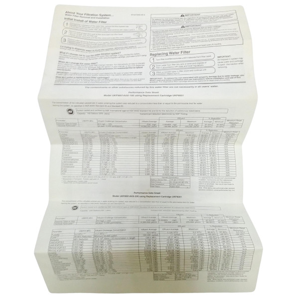 Whirlpool 4396395 Filtro de Agua para Refrigerador FSP  Whirlpool 4396395 Filtro de Agua para Refrigerador FSP