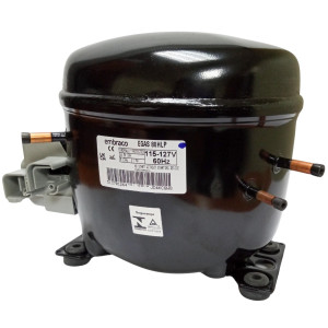 Embraco EGAS 80HLR 1/4HP R134a Compresor Fraccionario de Refrigeracion LBP 115/1/60 (V/Ph/Hz) Embraco EGAS 80HLR 1/4HP R134a Compresor Fraccionario de Refrigeracion LBP 115/1/60 (V/Ph/Hz)